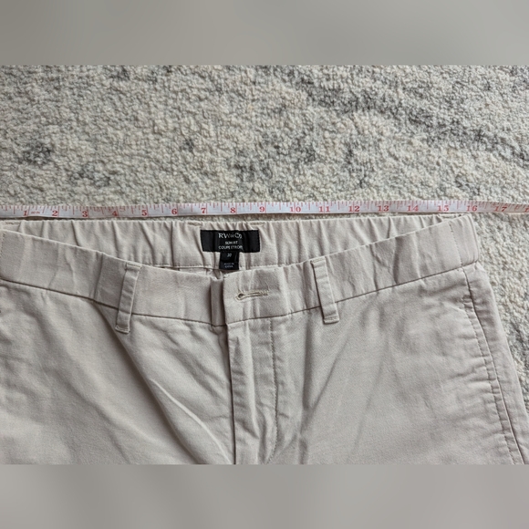 RW&Co. Men's slim fit chino pants, size 30 beige tan camel light work office - Picture 4 of 10